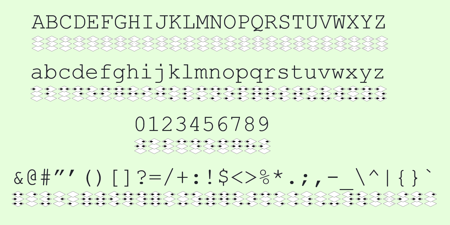 Example font Stack Braille #4